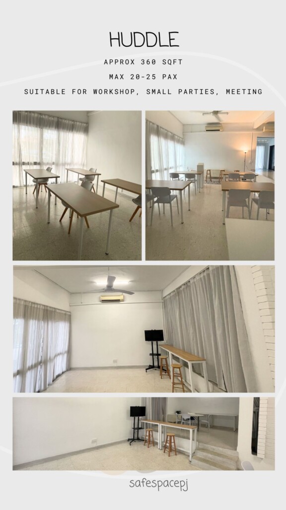 Huddle safespacepj venue rental